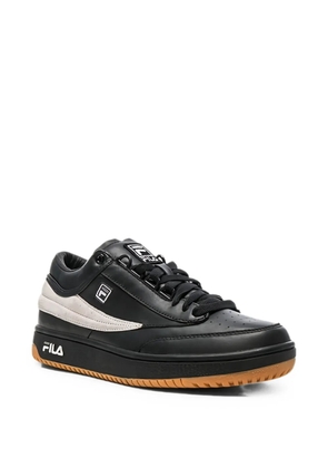 Fila logo-patch panelled sneakers - Black