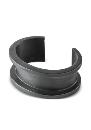 Parts of Four Reduced Crescent Channel bracelet - Silver