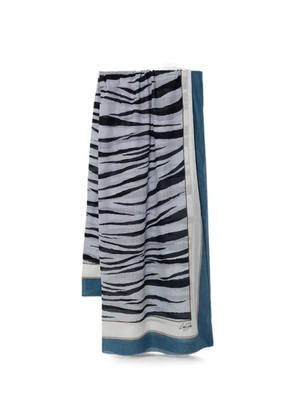LIU JO zebra-print scarf - Neutrals