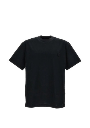 Wooyoungmi logo-patch cotton T-shirt - Black