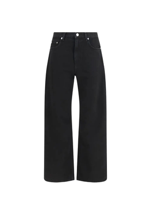 Haikure Winny wide-leg jeans - Black