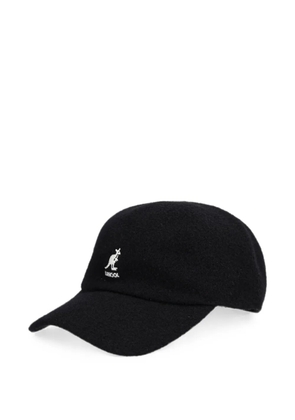 Kangol logo patch wool cap - Black