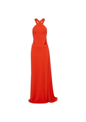 The New Arrivals Ilkyaz Ozel Yoko cutout-detail maxi dress - Red