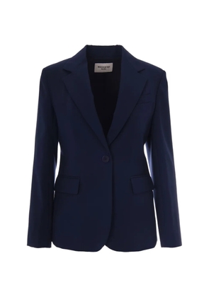 Max Mara single-breasted wool blazer - Blue