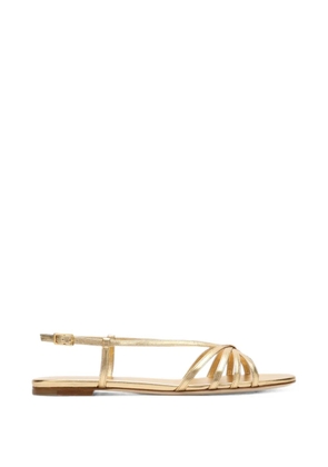 LUISA SPAGNOLI Ulten strappy slingback sandals - Gold