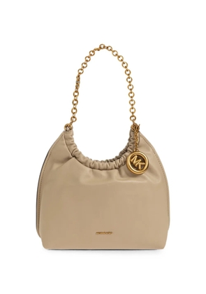 Michael Michael Kors medium Indie leather bucket bag - Neutrals