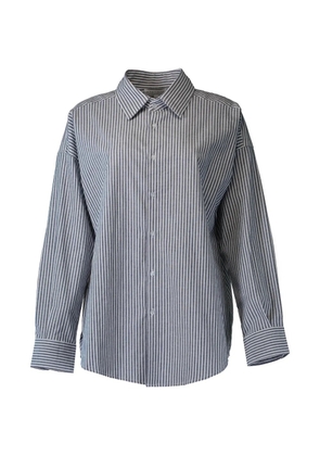 The Lady And The Sailor stripe-pattern shirt - Blue
