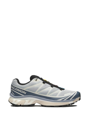 Salomon pearl blue panelled sneakers - Grey