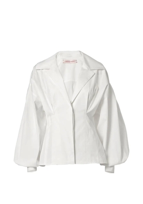 Carolina Herrera balloon-sleeve shirt - White