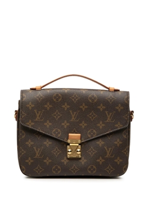 Louis Vuitton Pre-Owned 2020 Monogram Pochette Metis satchel - Brown