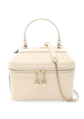 Bvlgari Pre-Owned 2010s Serpenti Jewelry Box 2-Way leather tote bag - Neutrals