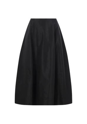 Simone Rocha taffeta circle midi skirt - Black
