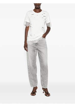 DONDUP Bessie acid-wash jeans - Grey