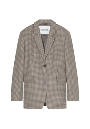 Closed Lola houndstooth blazer - Neutrals