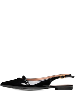 Poche Paris Corinn slingback pointed-toe pumps - Black