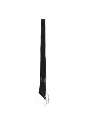Ann Demeulemeester Resi charm-embellished tie - Black