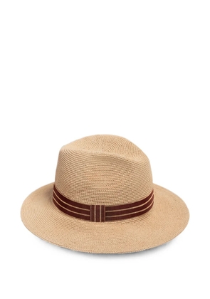 ERES Marlon straw hat - Neutrals