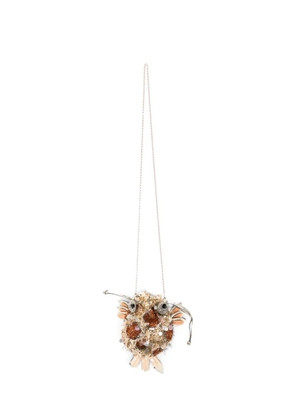 Anya Hindmarch Koi-fish clutch bag - Gold