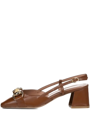 Poche Paris leather pumps - Neutrals