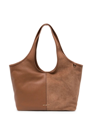 Michael Kors large Henly leather tote bag - Brown