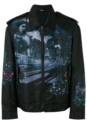 Lanvin printed jacket - Black