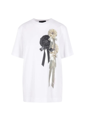 Simone Rocha graphic-print cotton T-shirt - White