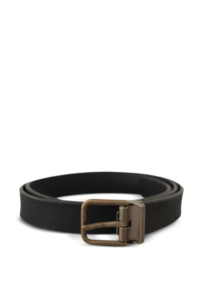 Dolce & Gabbana leather buckle-fastening belt - Black