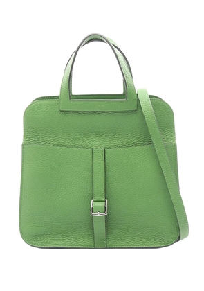 Hermès Pre-Owned 2023 Clemence Halzan 25 satchel - Green