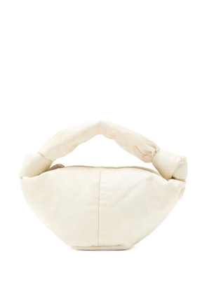 Bottega Veneta Pre-Owned Intrecciato Double Knot mini bag - White