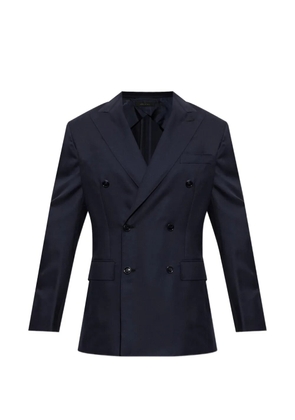 Brioni double-breasted blazer - Blue