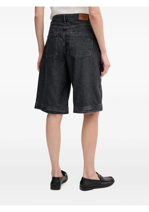 Hoss Intropia Babette wide-leg shorts - Grey