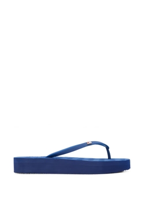 Tommy Hilfiger logo-print flip-flops - Blue