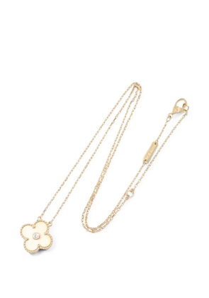 Van Cleef & Arpels Pre-Owned Vintage Alhambra diamond necklace - Gold