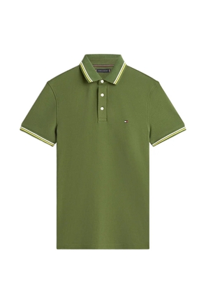 Tommy Hilfiger logo-embroidery polo shirt - Green
