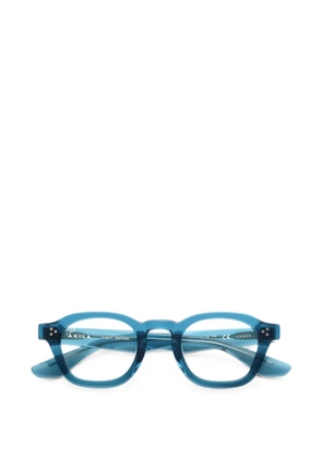 akila Logos round-frame glasses - Blue
