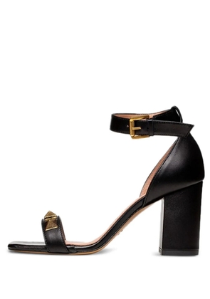 Poche Paris Lou ankle-strap studded sandals - Black