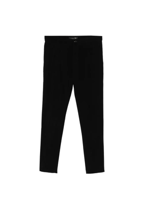 Y's tapered-leg trousers - Black