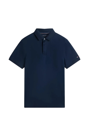 Tommy Hilfiger hidden-placket polo shirt - Blue