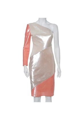 Diane Von Furstenberg Vintage one-shoulder sequin dress - Silver