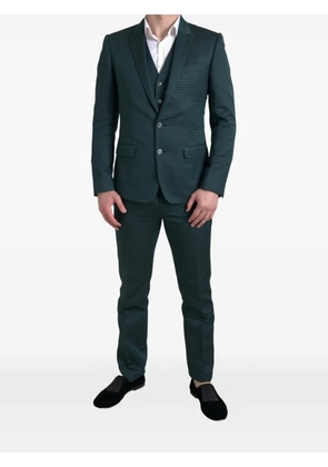 Dolce & Gabbana Martini notch-lapels suit - Green