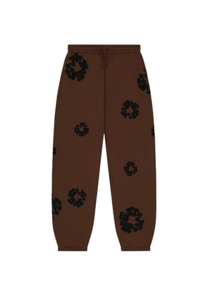 Denim Tears Cotton Wreath track pants - Brown