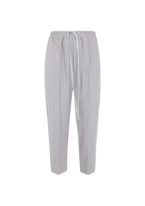 Rick Owens drawstring cropped trousers - Grey
