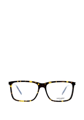 Saint Laurent Eyewear square-frame glasses - Brown