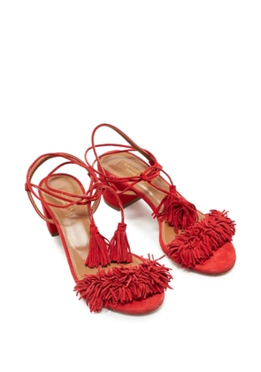 Aquazzura Wild Thing heeled sandals - Red