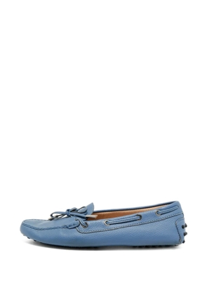 Tod's Vintage Gommino tie-detail loafers - Blue
