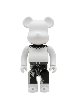 MEDICOM TOY x Andy Warhol x Rolling Stones Sticky Fingers BE@RBRICK figure 1000% - White