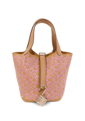 Hermès Pre-Owned 2022 Picotin Lucky Daisy handbag - Neutrals