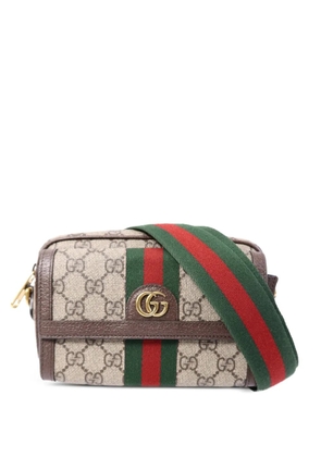 Gucci Pre-Owned GG Supreme Web shoulder bag - Neutrals