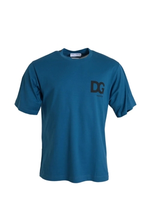 Dolce & Gabbana DG logo-print T-shirt - Blue