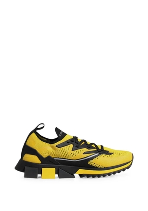 Dolce & Gabbana Sorrento knitted sneakers - Yellow
